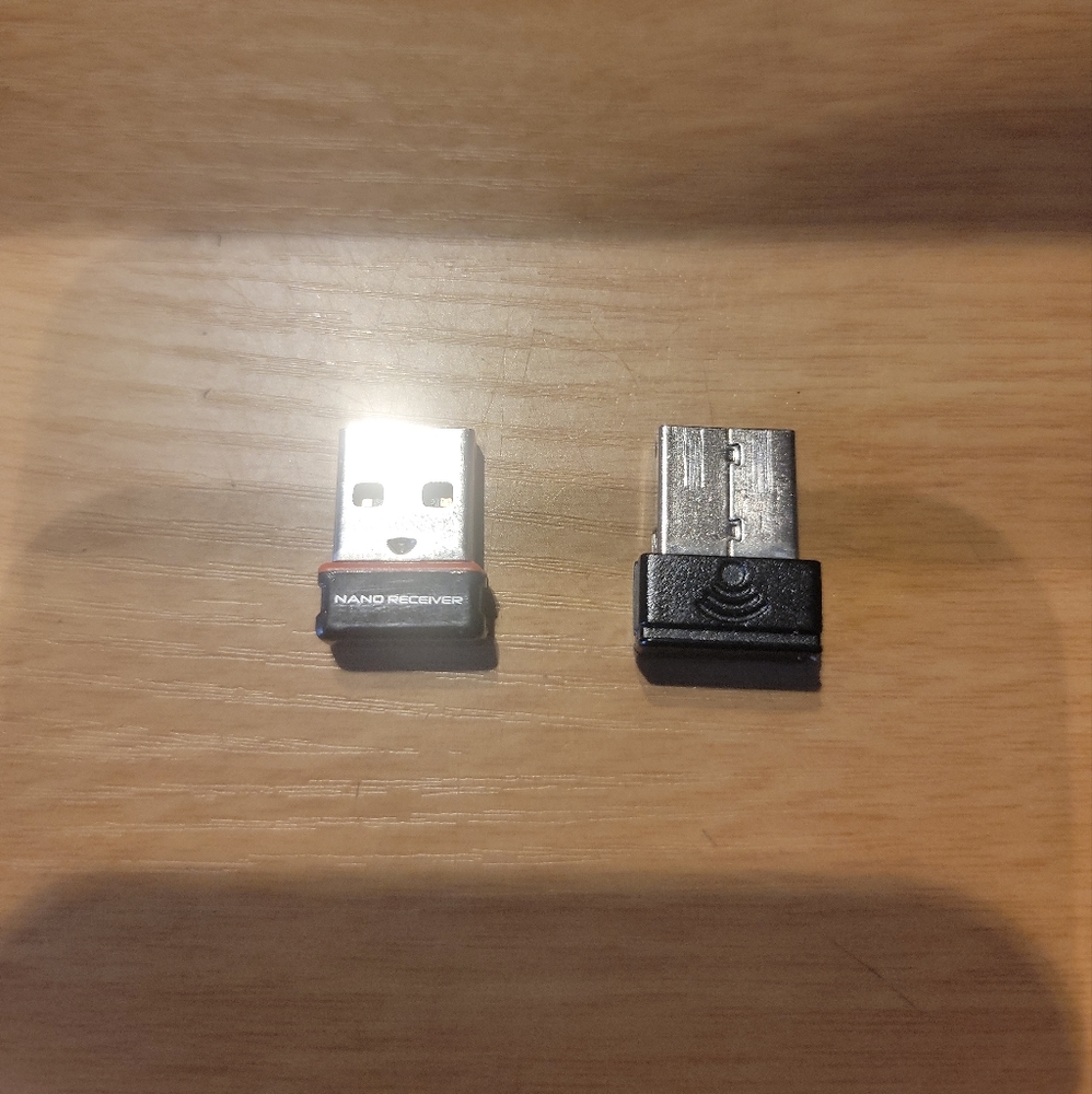Logitech Nano Receiver Dongle Only C-U0007 plus Mystery Dongle